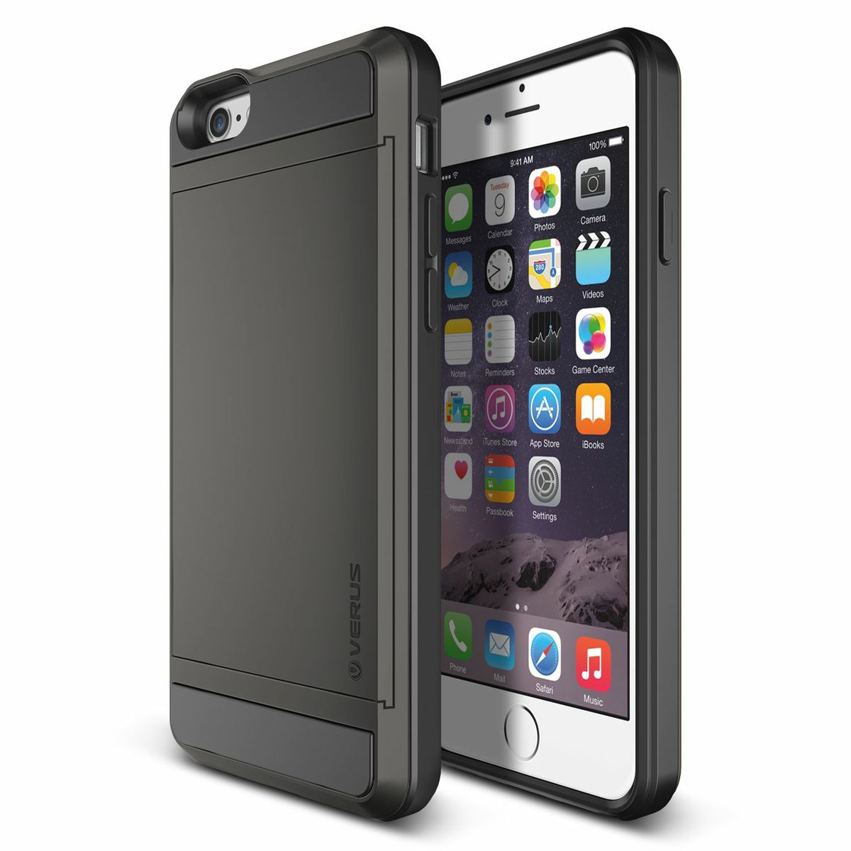 Verus iPhone 6/6S 4.7 Damda Slide Kılıf Dark Silver Türkiye Official Store