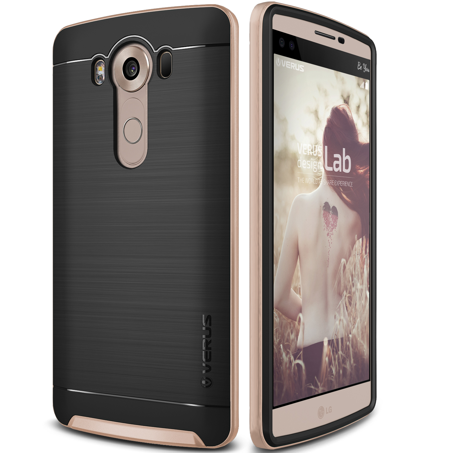 Verus LG V10 High Pro Shield Kılıf Shine Gold Türkiye Official Store