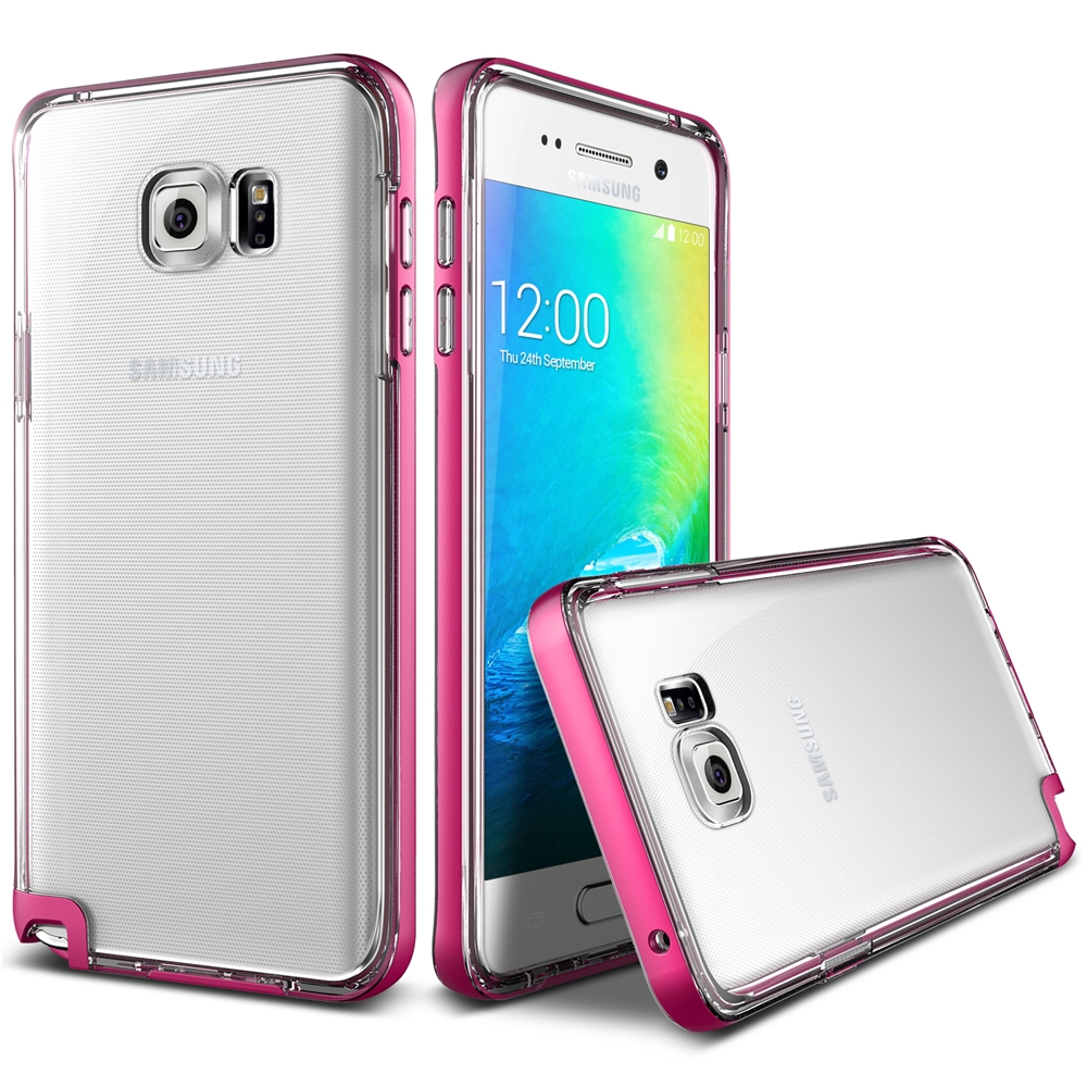 Verus Galaxy Note 5 Crystal Bumper Kılıf Hot Pink Türkiye Official Store