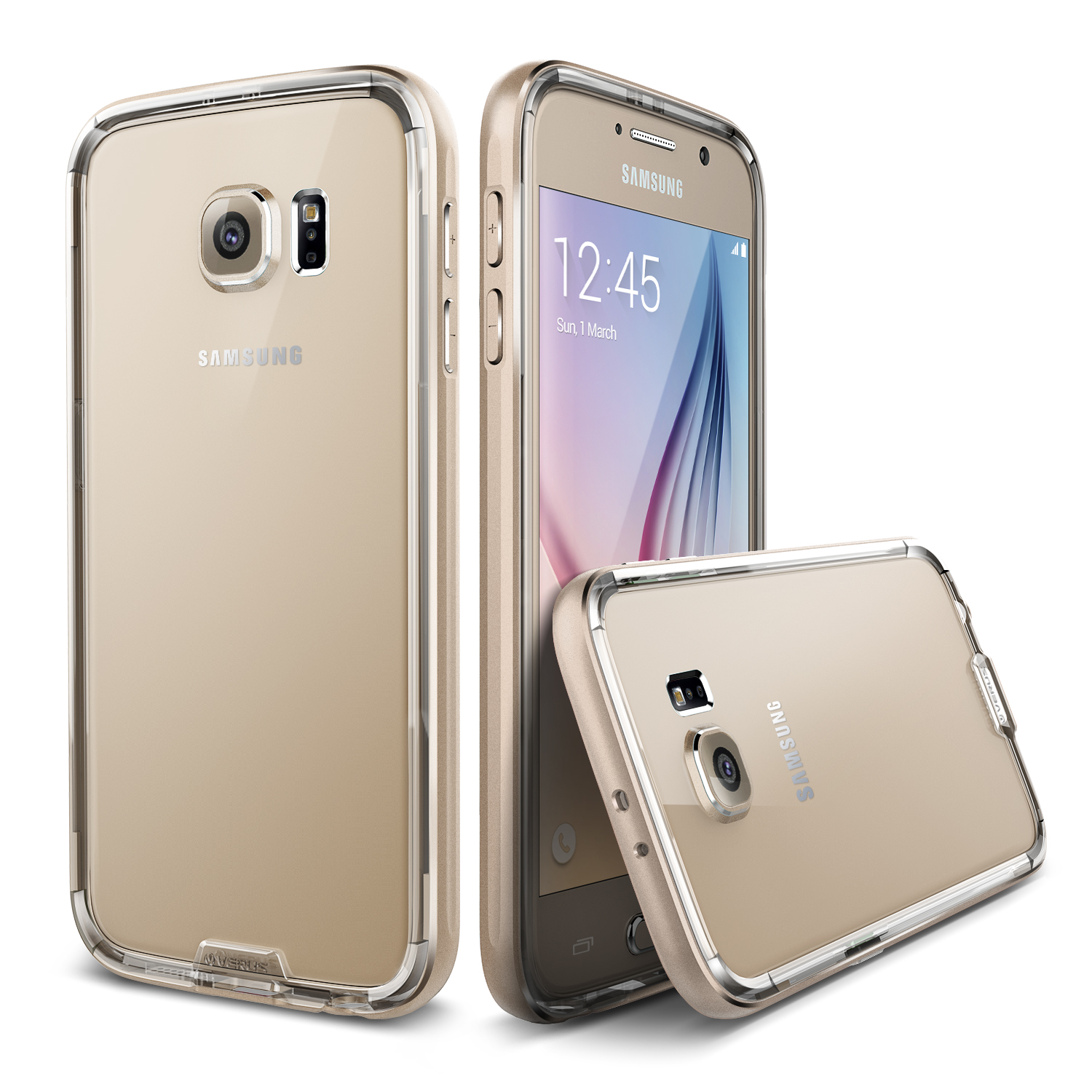 Verus Galaxy S6 Case Iron Bumper Kılıf Gold Türkiye Official Store