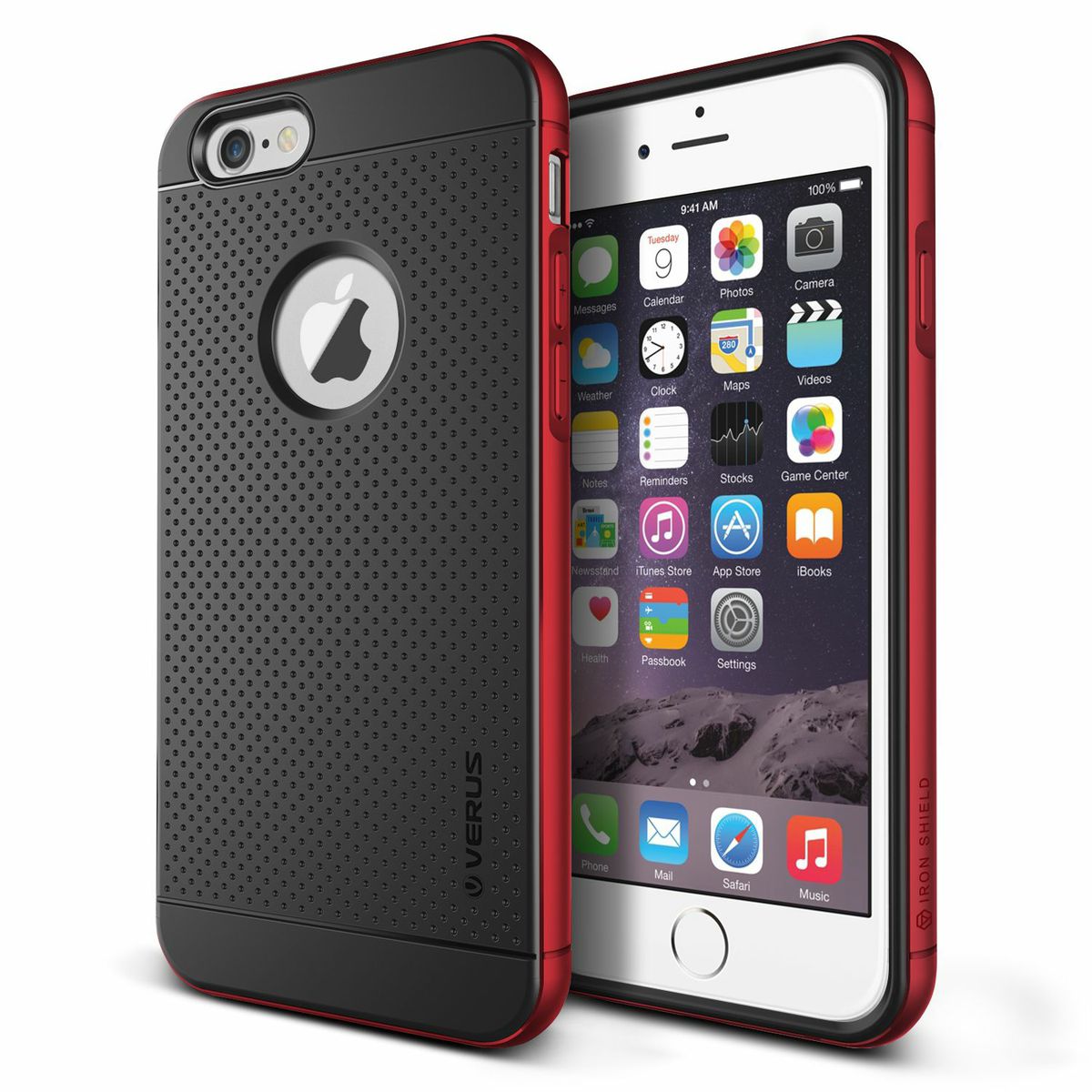 Verus iPhone 6 Plus/6S Plus Iron Shield Kılıf Kiss Red Türkiye Official Store