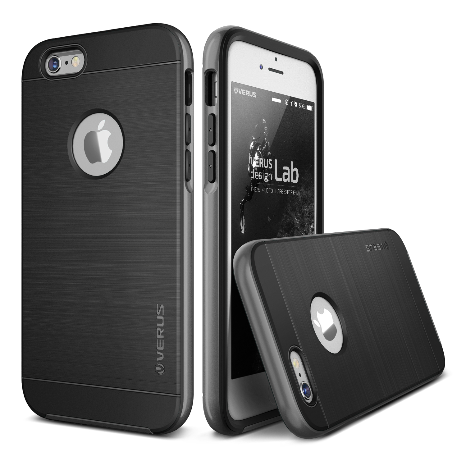 Verus iPhone 6 Plus/6S Plus High Pro Shield Kılıf Steel Silver Türkiye Official Store
