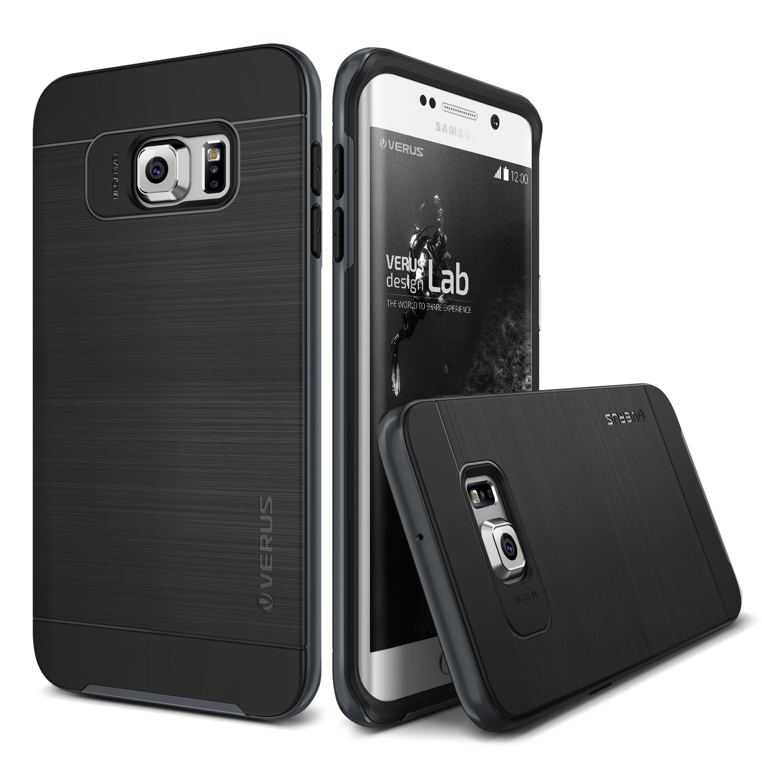 Verus Galaxy S6 Edge Plus High Pro Shield Kılıf Steel Silver Türkiye Official Store