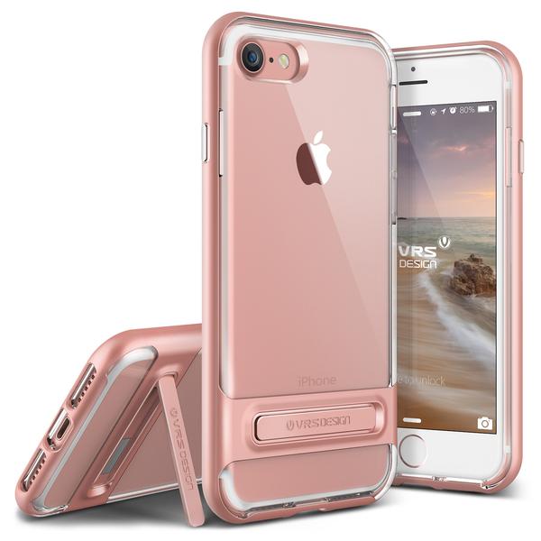 VRS Design iPhone 8/7 Crystal Bumper Kılıf Rose Gold Türkiye Official Store | iPhone 8 - iPhone 7 ile Uyumludur.