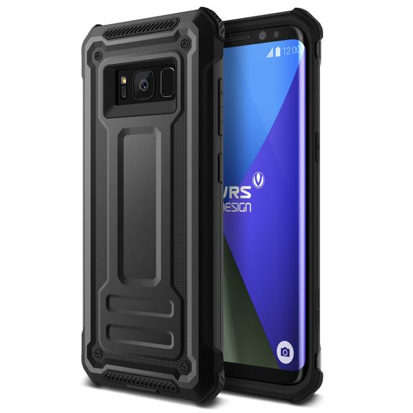 VRS Samsung Galaxy S8 Plus Terra Guard Kılıf Dark Silver Türkiye Official Store