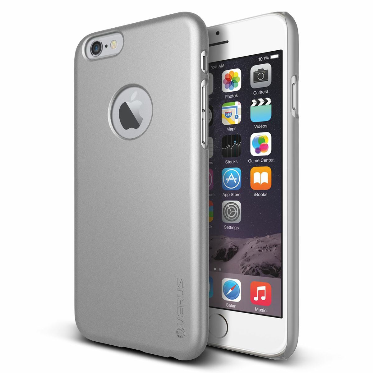 VRS Design iPhone 6/6S Super Slim Hard Kılıf Light Silver Türkiye Official Store